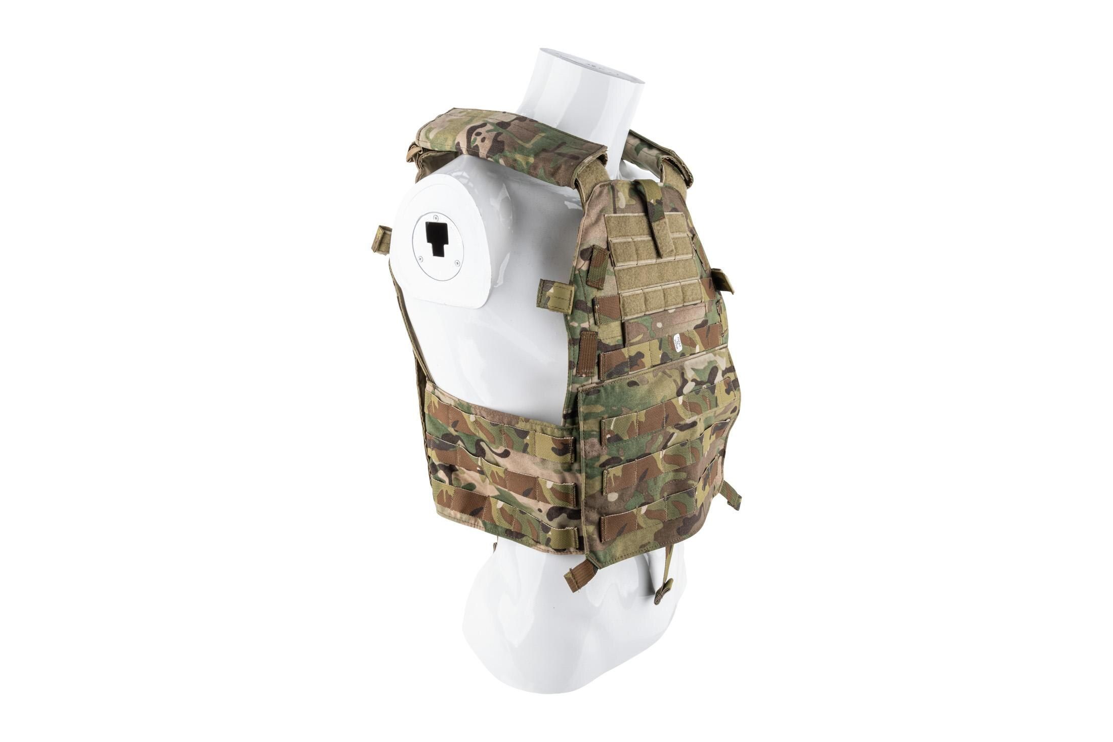 LBX Tactical Modular Medium Plate Carrier - MultiCam